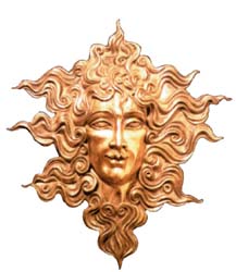 Apollon Solaire, scultpture de Chantal Wolkoff